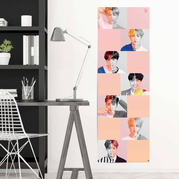 Poster BTS - Selfie Papier - Multicolor