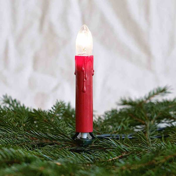 Lichterkette Svien 30-teilig PVC - Rot