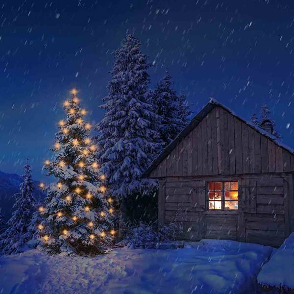 Außenlichterkette Sveat 30-teilig PVC - Weiß