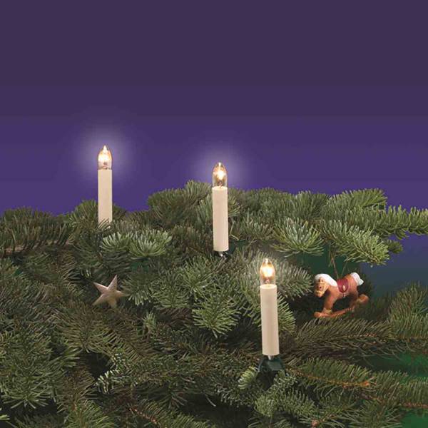 Lichterkette Sveet 15-teilig PVC - Weiß