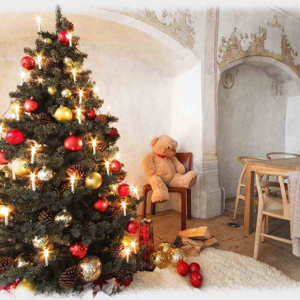 LED-Lichterkette Sveet 20-teilig PVC - Weiß