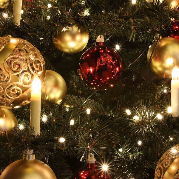 LED-Lichterkette Sveet 20-teilig PVC - Weiß