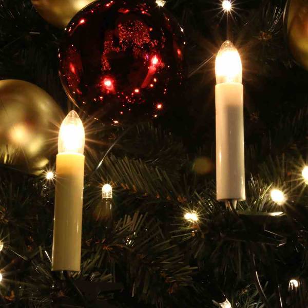 LED-Lichterkette Sveet 20-teilig PVC - Weiß