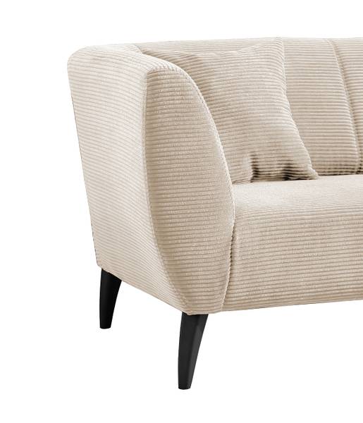 Divano a 3 posti Encor Velluto a coste Duana: beige