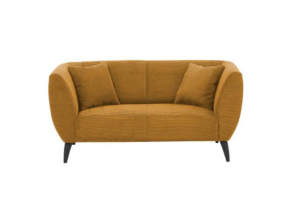 2-Sitzer Sofa Encor Cordstoff Duana: Gold