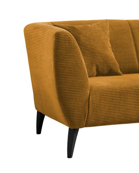 2-Sitzer Sofa Encor Cordstoff Duana: Gold
