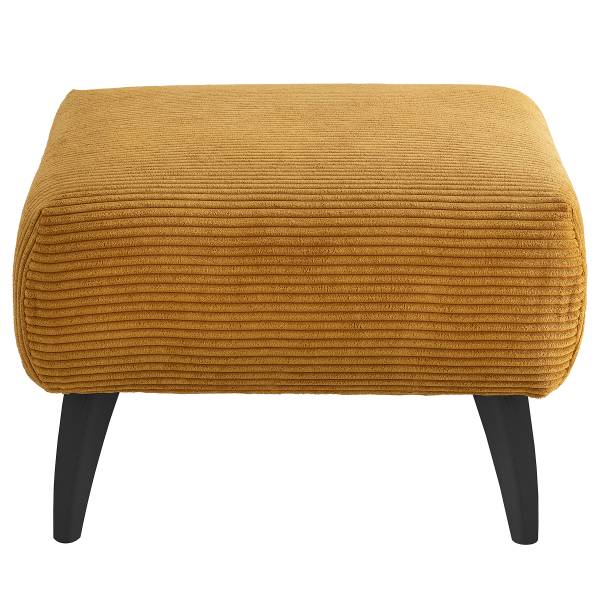 Polsterhocker Encor Cordstoff Duana: Gold