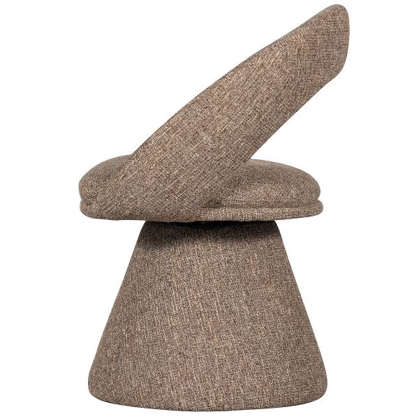 Drehbarer Sessel Winter Hellbraun