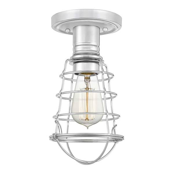 Lampada da soffitto Mixon acciaio - Chrome