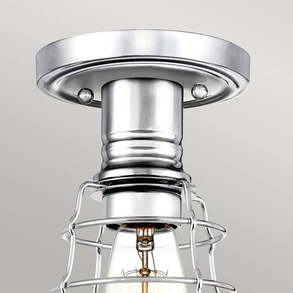 Lampada da soffitto Mixon acciaio - Chrome