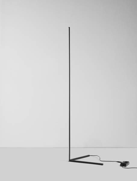 Lampadaire V-Line aluminium - noir