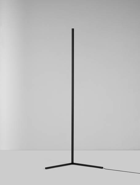 Lampadaire V-Line aluminium - noir