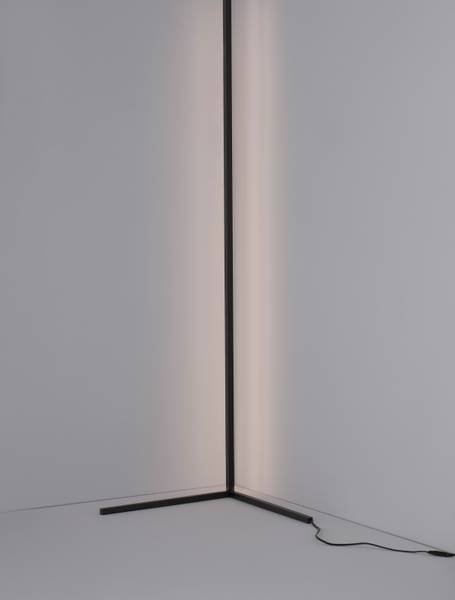 Lampadaire V-Line aluminium - noir