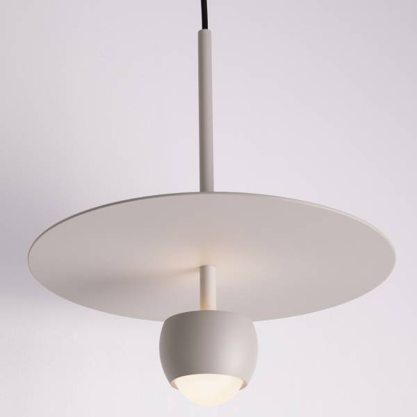 Pendelleuchte Edem Aluminium - Beige