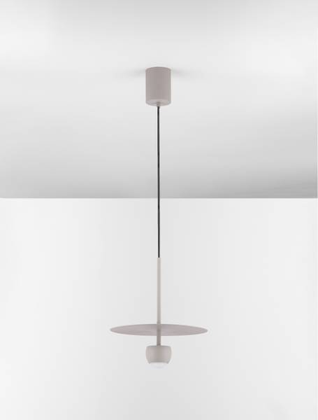 Pendelleuchte Edem Aluminium - Beige