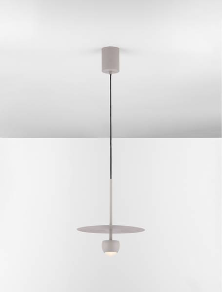 Pendelleuchte Edem Aluminium - Beige