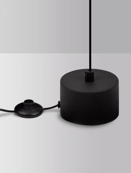 Plafondlamp Olos aluminium- wit/zwart - wit/zwart