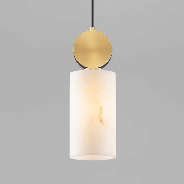 Hanglamp Maru aluminium/kunsthars - goudkleurig