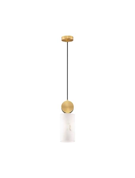 Hanglamp Maru aluminium/kunsthars - goudkleurig