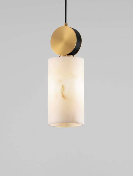 Hanglamp Maru aluminium/kunsthars - goudkleurig