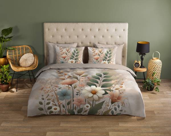 Renforcé beddengoed No.20119 renforcé - 200 x 200/220 cm + 2 kussens 70 x 60 cm