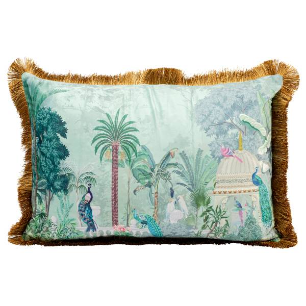 Dekokissen Jungle Tempel Polyester - Multicolor