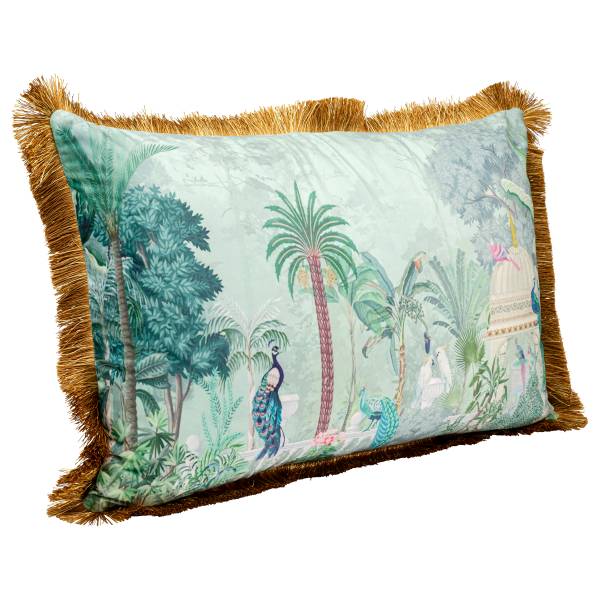 Dekokissen Jungle Tempel Polyester - Multicolor