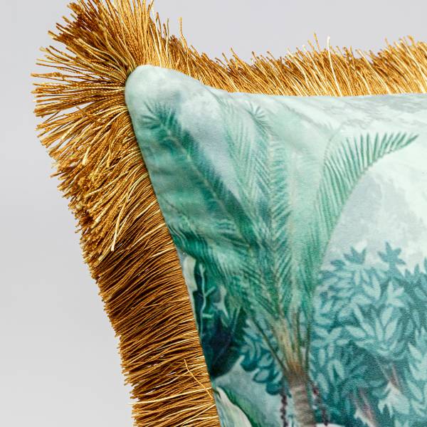 Dekokissen Jungle Tempel Polyester - Multicolor