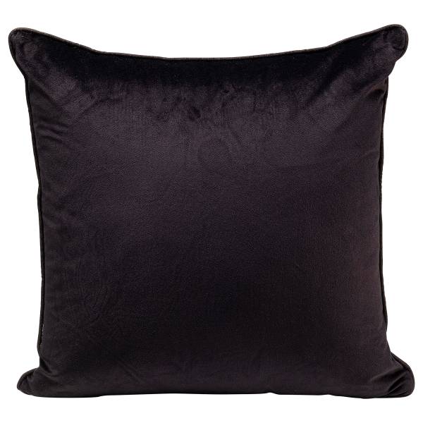 Dekokissen Tiger Love Typ B Polyester / Samt - Schwarz / Orange