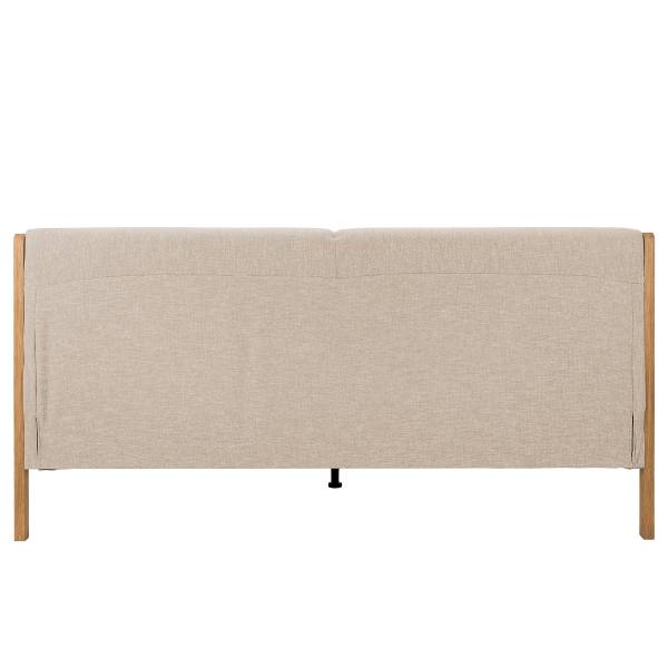 Massivholzbett NARRO Cremeweiß - 180 x 200cm