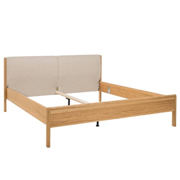 Massivholzbett NARRO Cremeweiß - 180 x 200cm