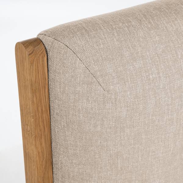 Massivholzbett NARRO Cremeweiß - 180 x 200cm