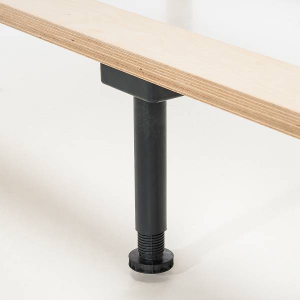 Massivholzbett NARRO Cremeweiß - 180 x 200cm