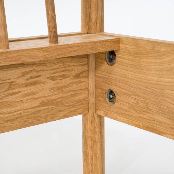 Letto in legno massello TANDI 140 x 200cm