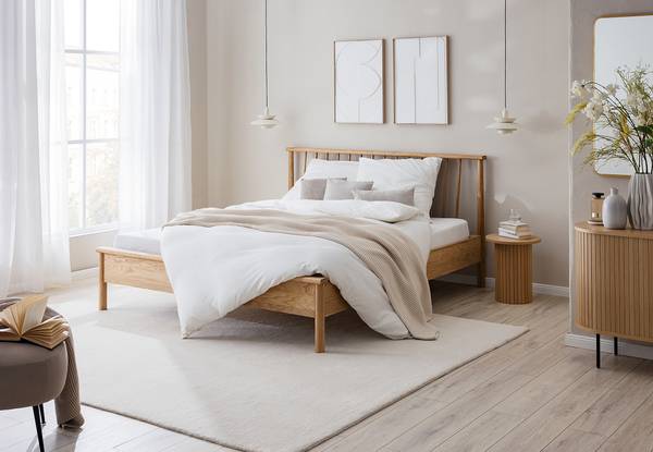 Letto in legno massello TANDI 140 x 200cm