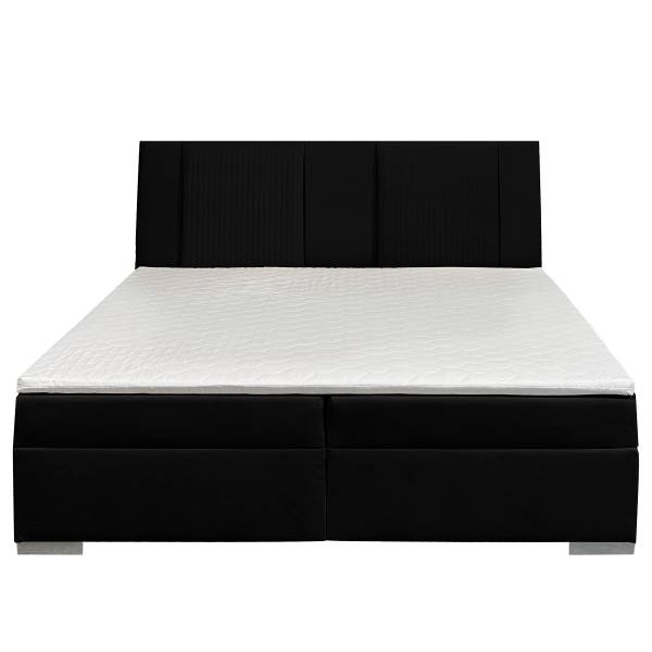 Boxbett Arabuni Samt Vaia: Schwarz