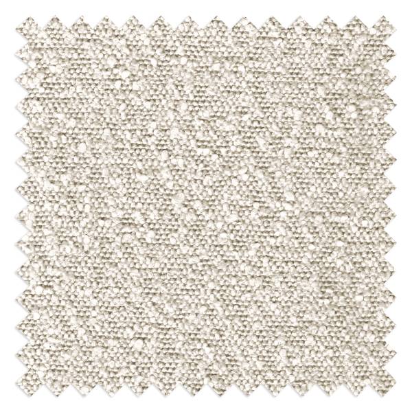 Boxspringbett Cloudy Bouclé Stoff Leke: Cremeweiß - 180 x 200cm