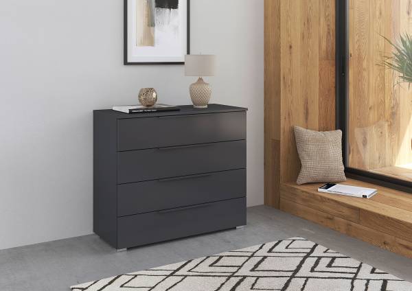 Kommode Monostar Graumetallic - Breite: 80 cm