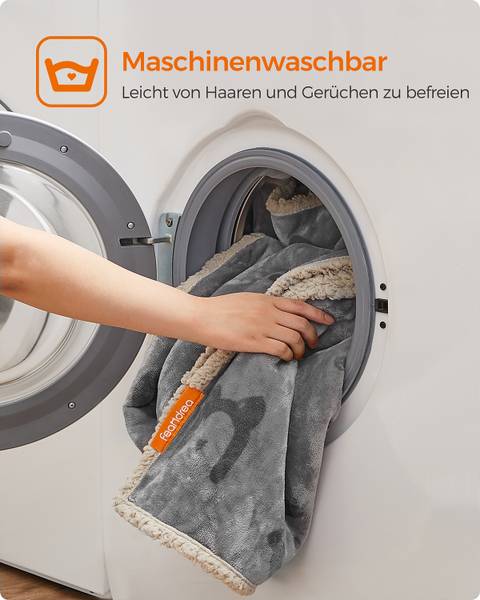 Hundeschlafdecke Bemma Polyester - Hellgrau