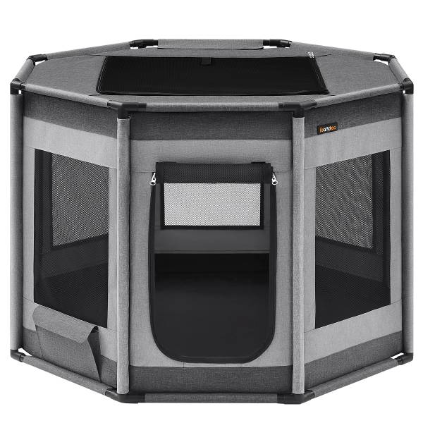 Hundeschlafbox Retok Stahl / PVC - Dunkelgrau