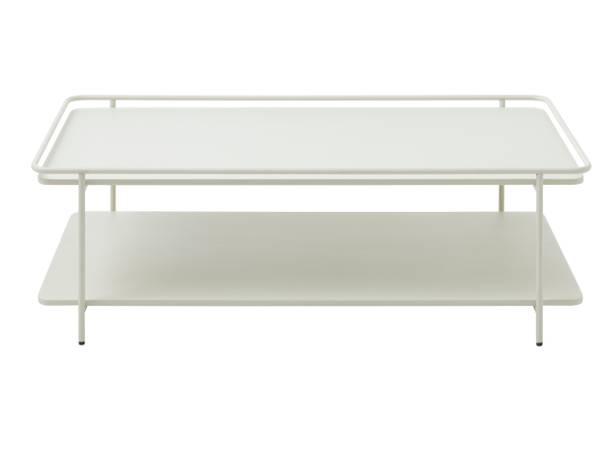 Table basse Dikan - Rectangulaire Blanc