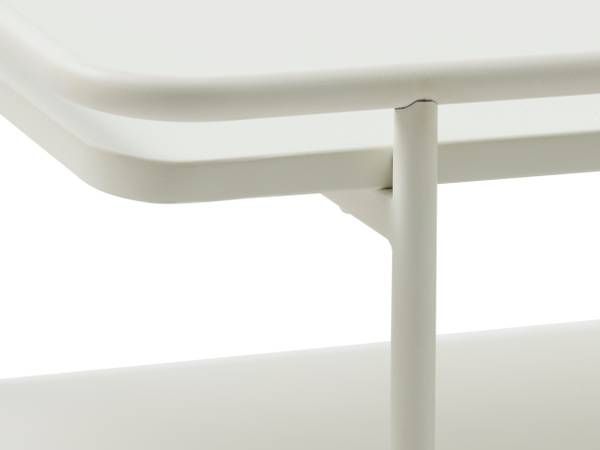 Table basse Dikan - Rectangulaire Blanc
