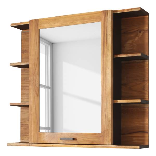Massiver Spiegelschrank Bombay Teak massiv