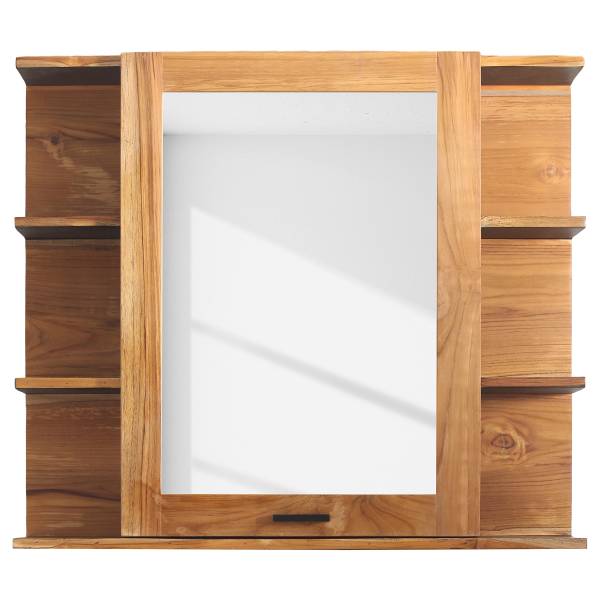 Massiver Spiegelschrank Bombay Teak massiv
