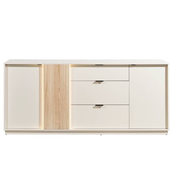 Madia con illuminazione Caballaa Cashmere / Effetto rovere