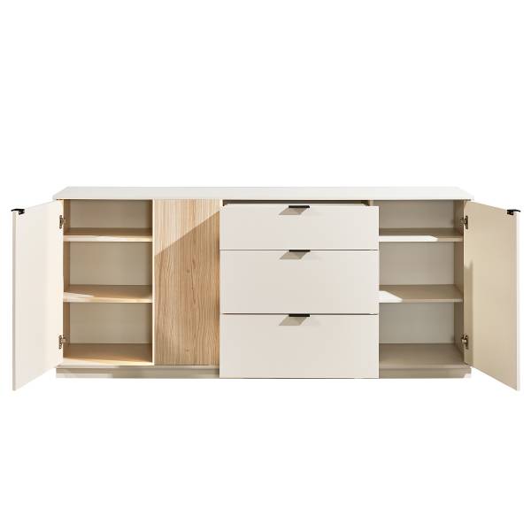 Madia con illuminazione Caballaa Cashmere / Effetto rovere