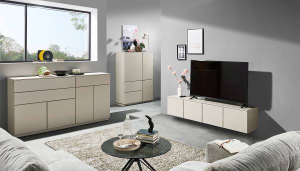 Mobile TV da parete Bebeo cashmere