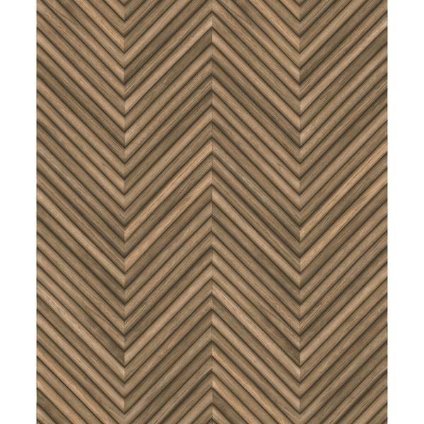 Papier peint intissé 33377 Chevrons Intissé - Marron
