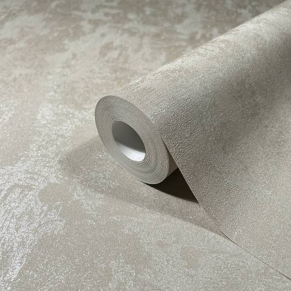 Vliesbehang 35133 Betonlook vlies - beige