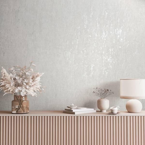 Vliestapete 35143 Betonoptik Vlies - Grau / Beige